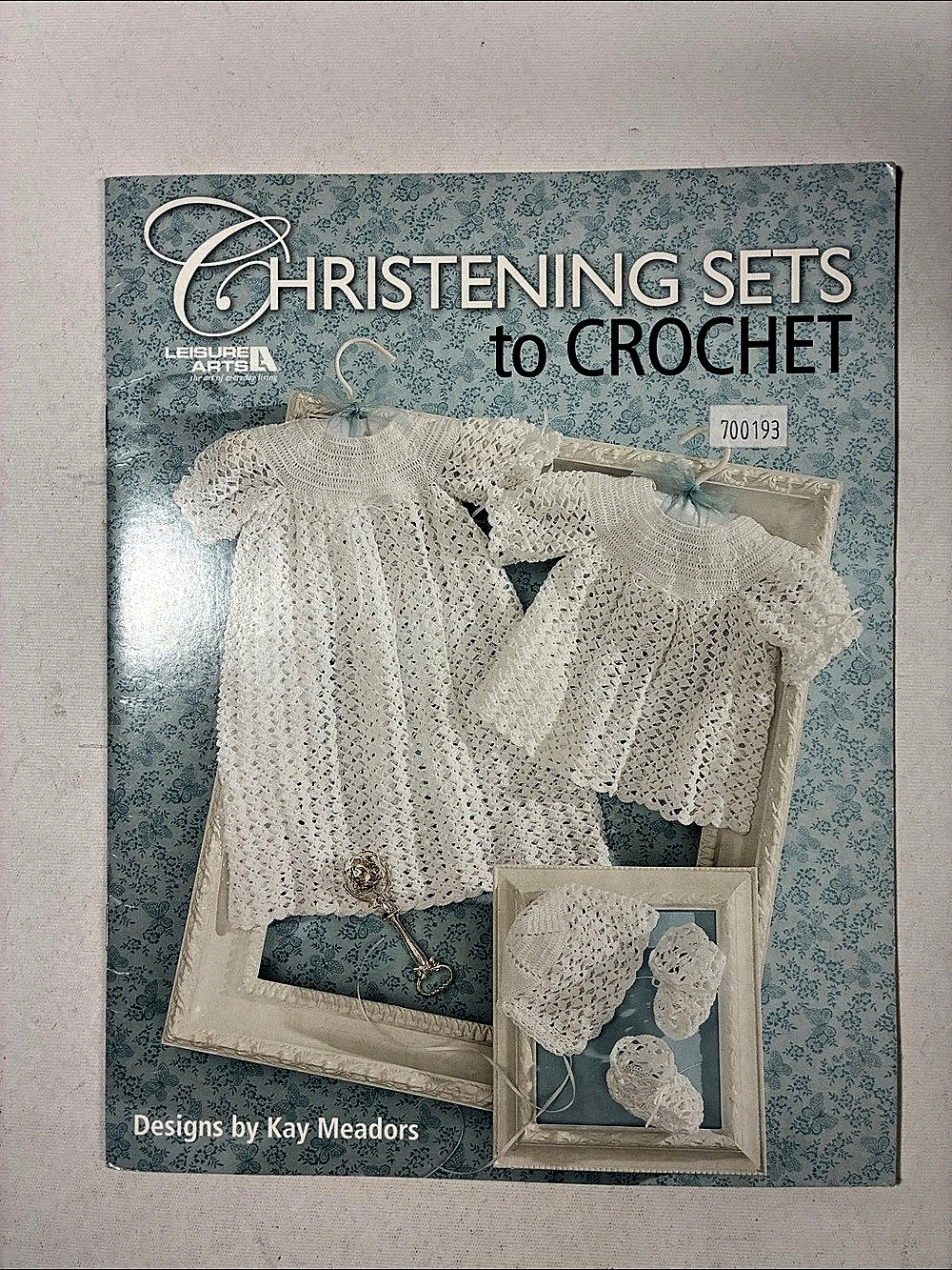 Leisure Arts Christening Sets to Crochet Pattern Booklet